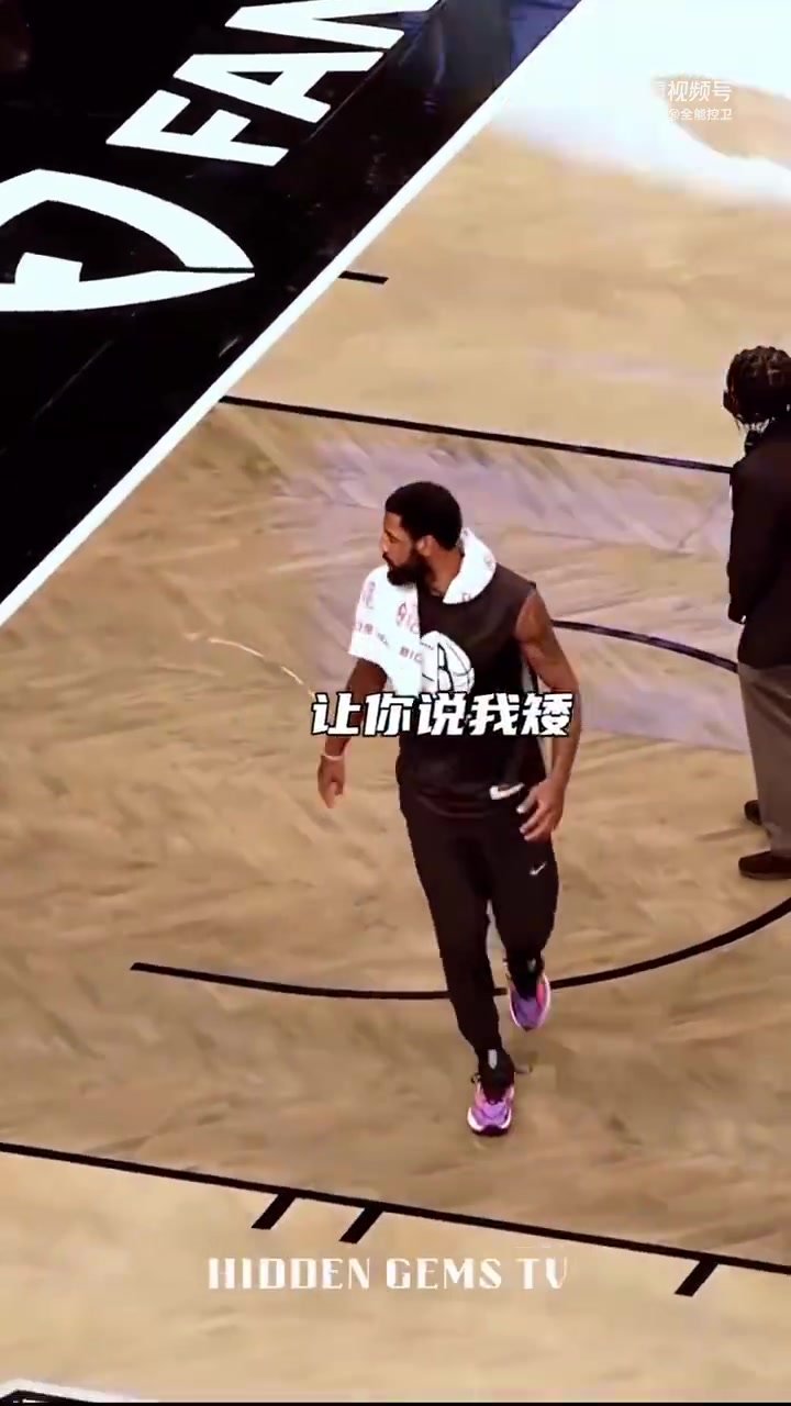 你不對(duì)勁！原來(lái)歐文一心想著要隔扣杜蘭特，并將其撂倒在地